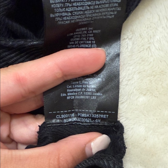 Guess Black Bodysuit with Yellow Accents Small / S - Picture 5 of 5